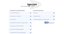 Desktop Screenshot of cisnet.iqsn.de